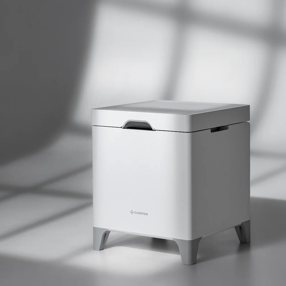 Carepod Cube X50 - Warm + Cool Mist Stainless Steel Humidifier - Image 7