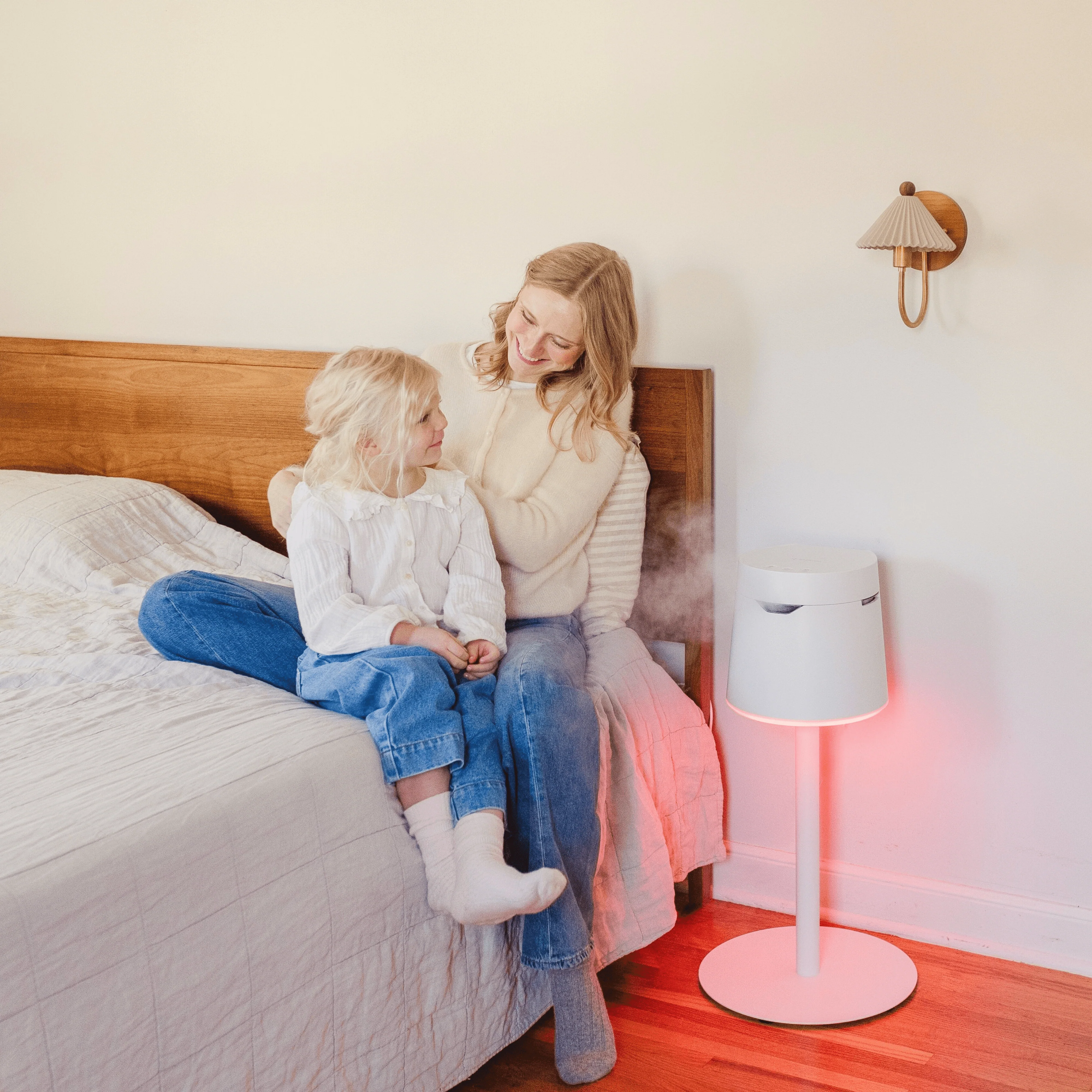 Carepod One Plus with Stand - Stainless Steel Humidifier with Mood Light - Image 3