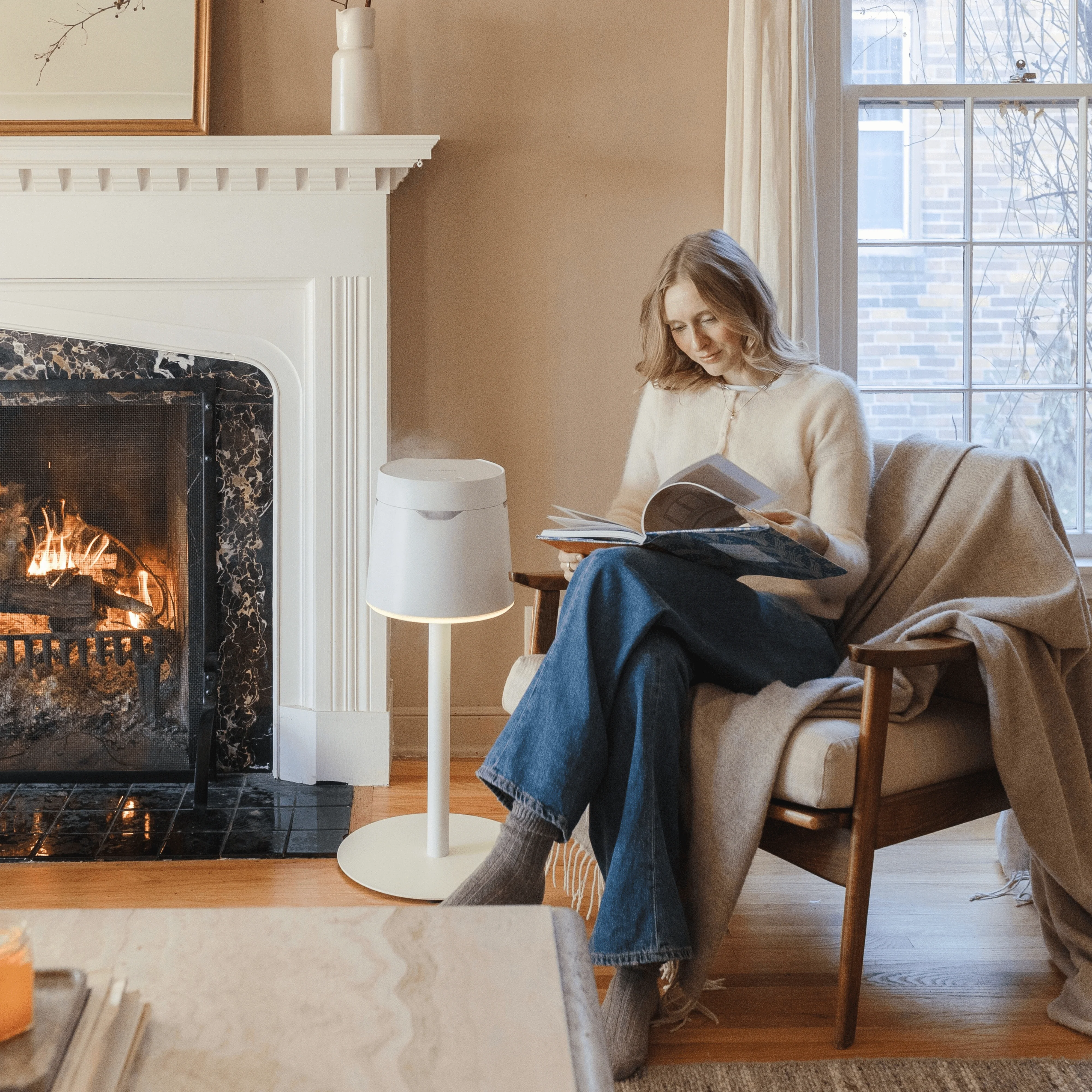 Carepod One Plus with Stand - Stainless Steel Humidifier with Mood Light - Image 6